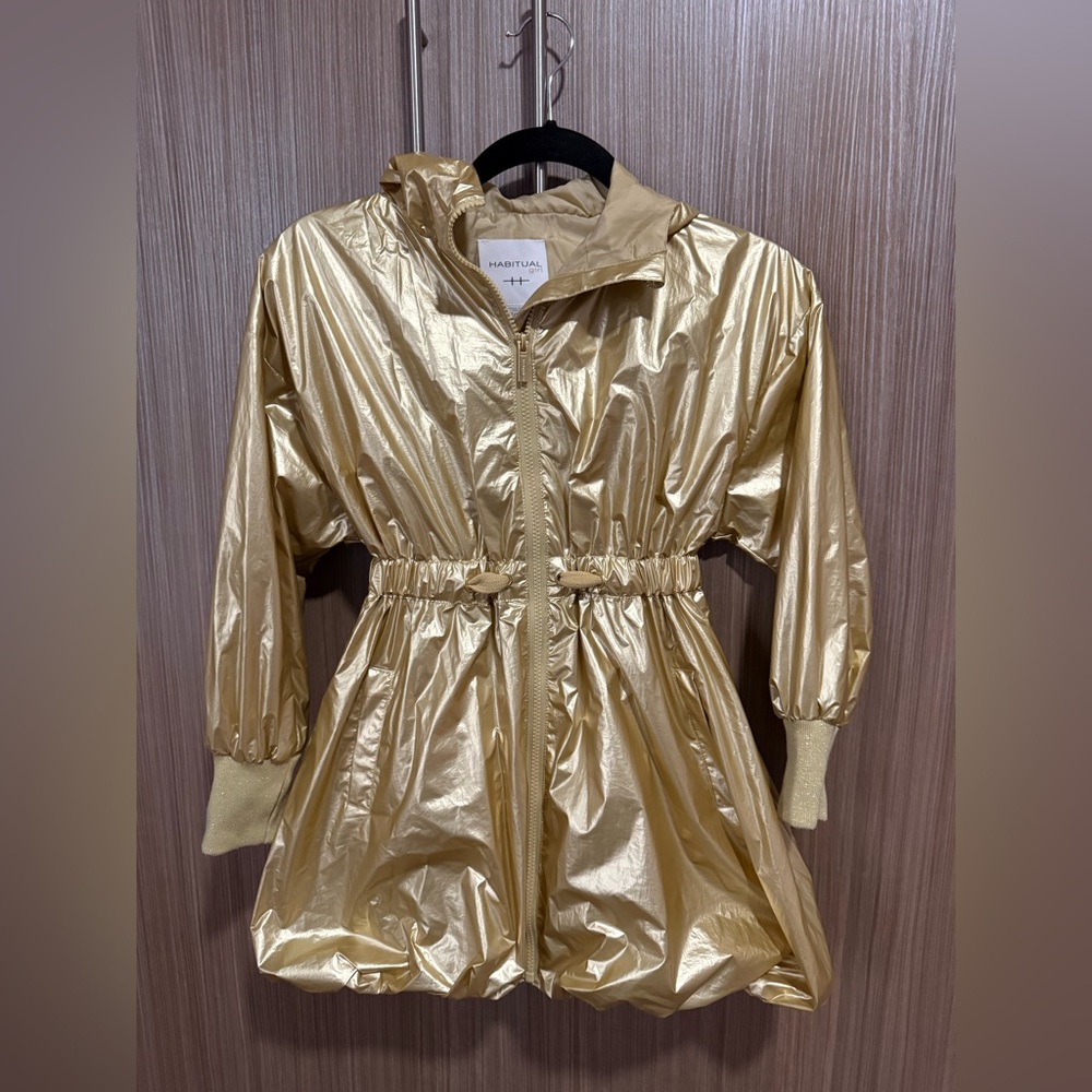 Habitual Metallic Gold Jacket